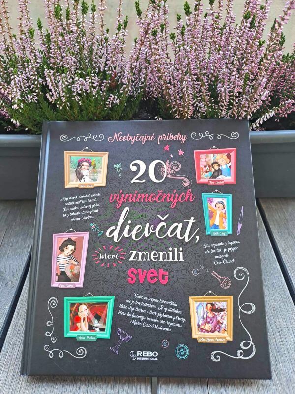 Kniha 20 výnimočných dievčat, ktoré zmenili svet