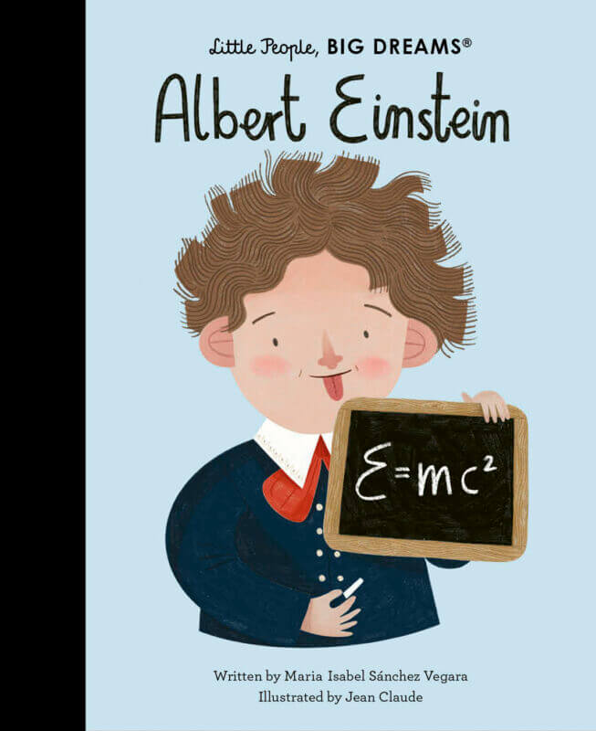 Kniha Albert Einstein z knižnej série Malí ľudia, veľké sny