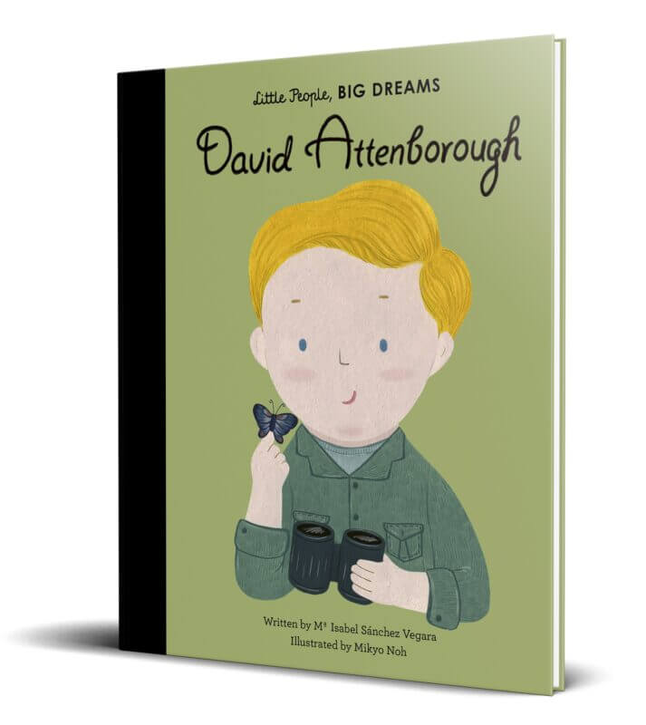 Kniha David Attenborough z knižnej série Malí ľudia, veľké sny
