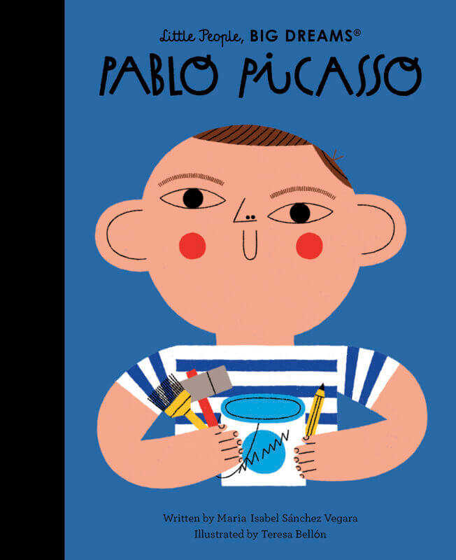Kniha Pablo Picasso z knižnej série Malí ľudia, veľké sny