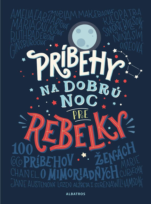 Kniha Príbehy na dobrú noc pre rebelky
