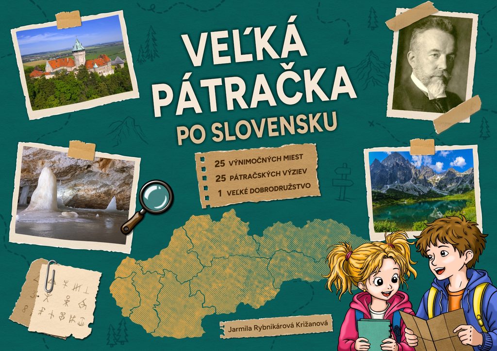 Titulka knihy Veľká pátračka po Slovensku