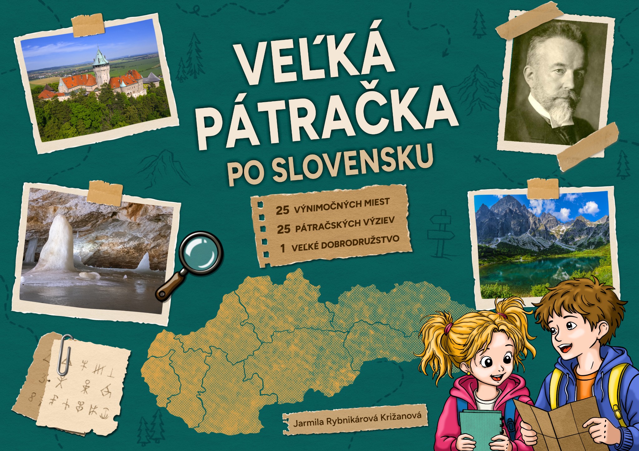 Titulka knihy Veľká pátračka po Slovensku